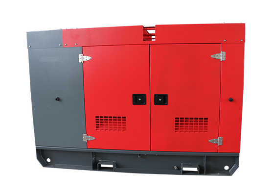 GP28FWS Đỏ Silent Diesel Generator Set Genset Động cơ FAWDE hiệu suất cao