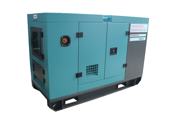 10 hours continue working silent generator set 12kw 15kva with FAWDE engine