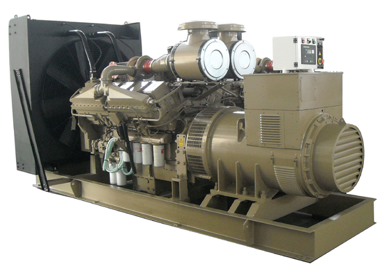 Máy phát điện Diesel loại Cummins mở 800kw với máy phát điện Stamford