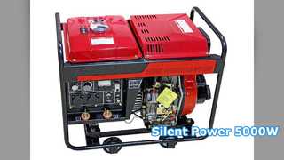 Máy phát điện Diesel im lặng 5000W cung cấp năng lượng cho cuộc sống của bạn