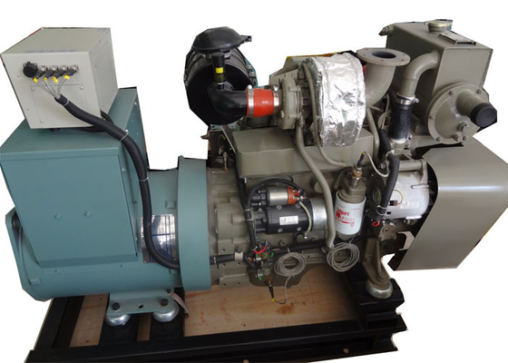 30KW Engine Sea Water Cooled Marine Diesel Generator  20KW To 150KW