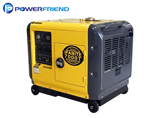 Super Silent Small Portable Generators , 5kva 5000w Portable Diesel Generator