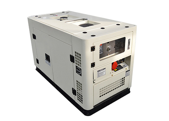 Bắt đầu điện 10kw làm mát bằng không khí 10 KVA Generator Set Im lặng dễ dàng bảo trì