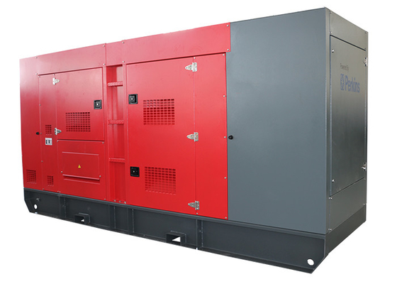Máy phát điện Diesel FPT 3 pha màu trắng Power Power 300kw với động cơ Ý