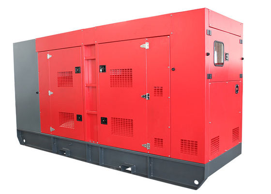 Máy phát điện Diesel FPT 3 pha màu trắng Power Power 300kw với động cơ Ý
