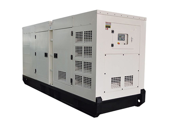 Máy phát điện diesel FPT 350kva / 280kw màu trắng với động cơ Fpt Ý
