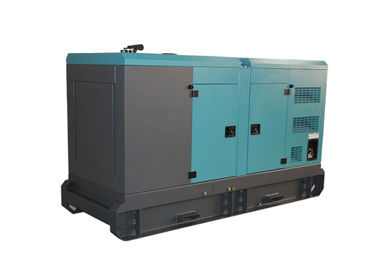 Ba giai đoạn 50kw Cummins máy phát điện diesel Tiếng lặng loại 63kva Tiếng ồn thấp