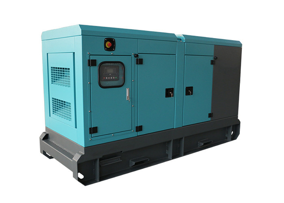 Ba giai đoạn 50kw Cummins máy phát điện diesel Tiếng lặng loại 63kva Tiếng ồn thấp