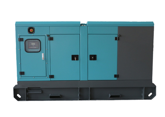 Ba giai đoạn 50kw Cummins máy phát điện diesel Tiếng lặng loại 63kva Tiếng ồn thấp