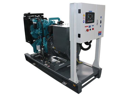 34kw 43kva perkins diesel máy phát điện tự động khởi động với máy nước nóng ATS