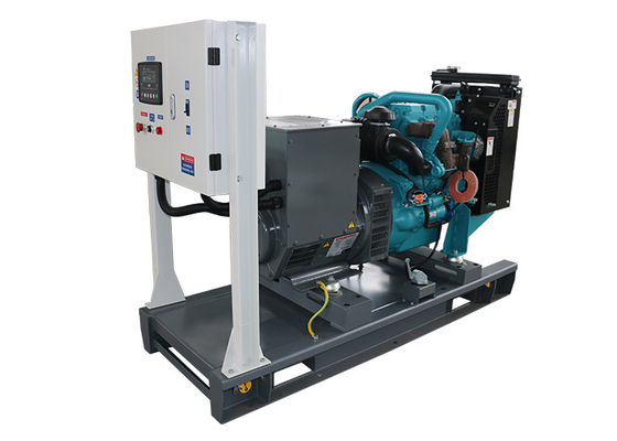 34kw 43kva perkins diesel máy phát điện tự động khởi động với máy nước nóng ATS