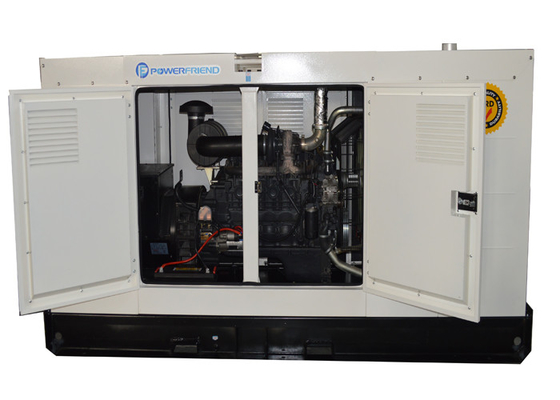 Động cơ diesel 100KVA FPT Màu trắng Bộ điều khiển Smartgen MECC Máy đổi