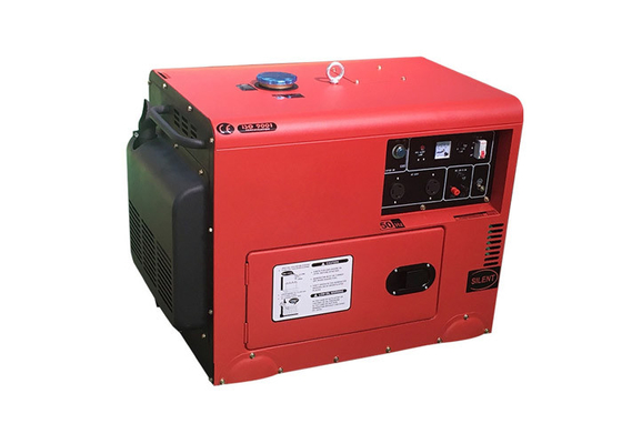 Máy phát điện Diesel cách âm một pha 5kva 5kw với ATS, bảo trì dễ dàng