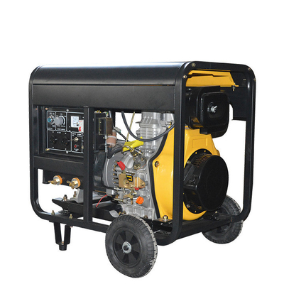 Máy làm mát không khí mở loại 300A Máy phát điện diesel Diesel 2V88FAE dành cho máy hàn