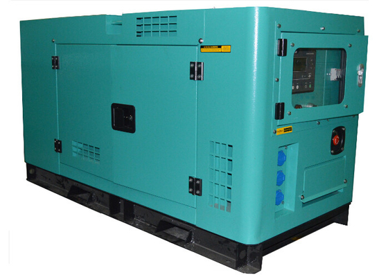 Làm mát bằng nước 125KVA Máy phát điện Im lặng công suất 125KVA đặt Malaysia Với động cơ FPT